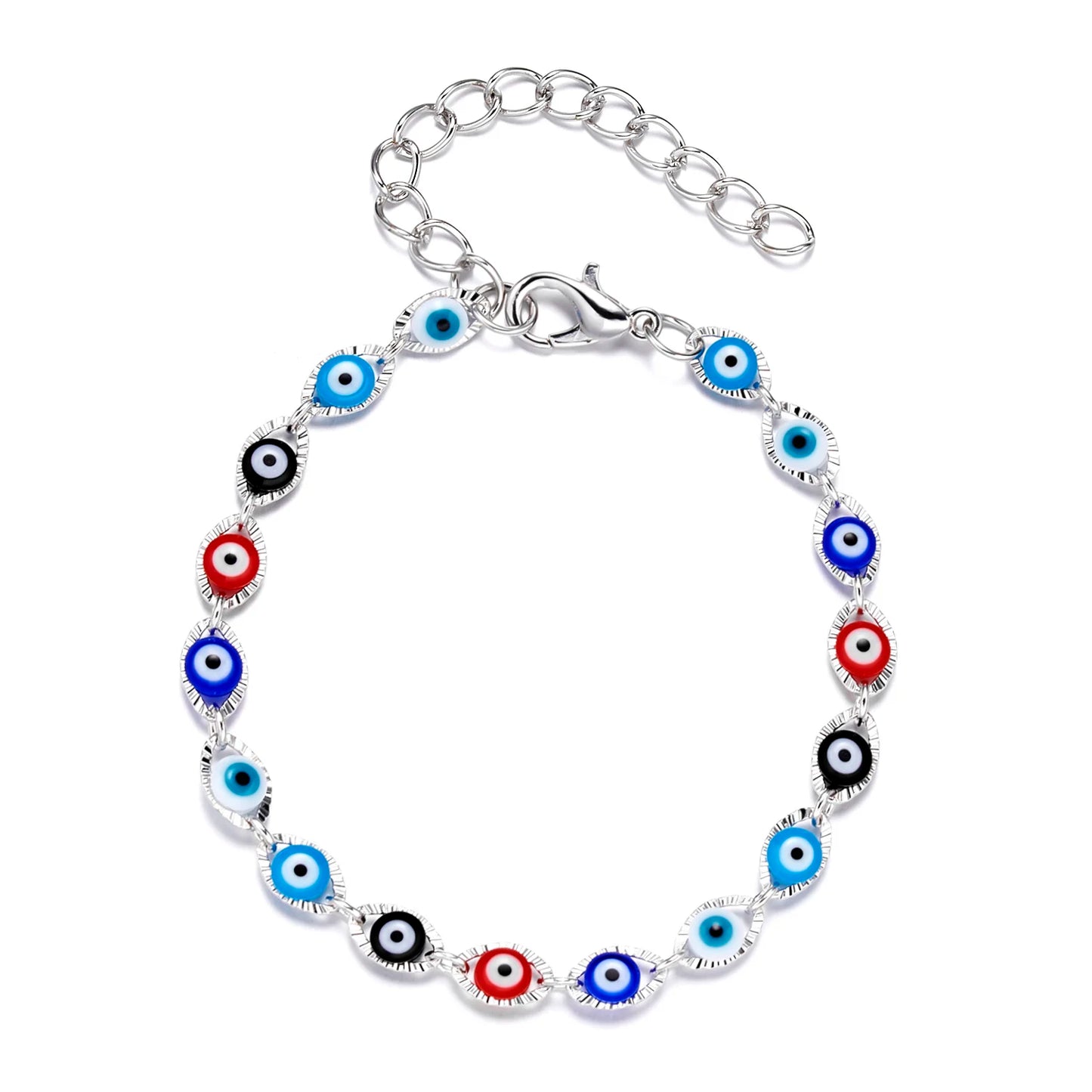 Blue Evil Eye Bracelet