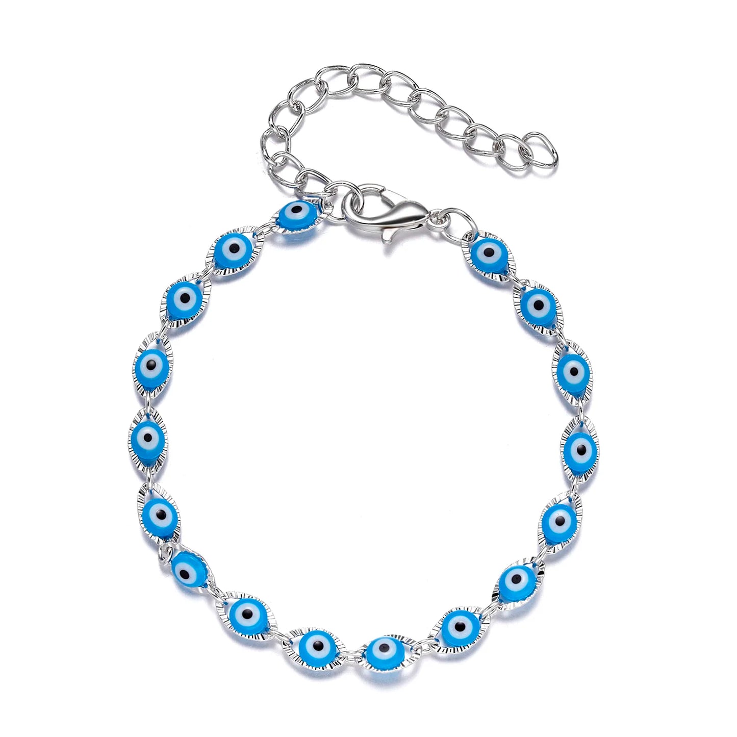 Blue Evil Eye Bracelet