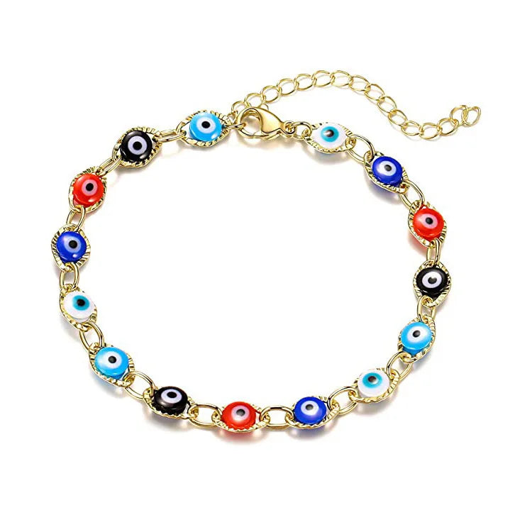 Blue Evil Eye Bracelet